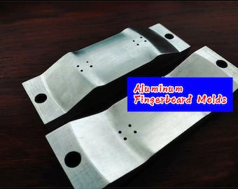 Custom Aluminum Fingerboard Mold|CNC Machined Precision Tooling | Metal Fingerboard DIY Craft Mold | Digital File & Custom Design Available