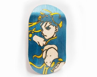 Handmade 50mm Wide Split Ply Fingerboard Complete Set - Pro XL Skate Deck | Collector's Bundle for Serious Skaters  Unique Gift
