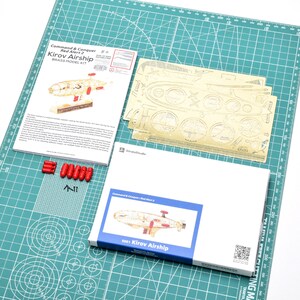 Airship，game peripheral，red alert，educational toys，full internal model，PE Detail Model，Kirov Airship，pc Games，Jigsaw Puzzles，model kit，model airplane kit，etching model kit，etch kits