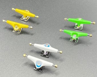Pro 34mm Fingerboard Trucks - Precision Aluminum Skate Parts for Custom Builds | Competition-Grade DIY Gifts for Skaters & Collectors
