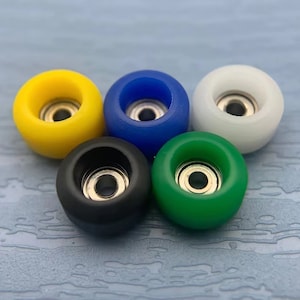 SWEET  Premium Polycarbonate Fingerboard Wheels 4.5mm, Great for Miniatures and Fingerboarding & Finger Skateboard
