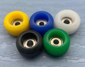 SWEET  Premium Polycarbonate Fingerboard Wheels 4.5mm, Great for Miniatures and Fingerboarding & Finger Skateboard