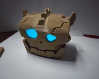 3D Printed Nintendo Switch Game Card Storage Box with Voice Control, Sound Effects, and LED Light for The Legend of Zelda Fans