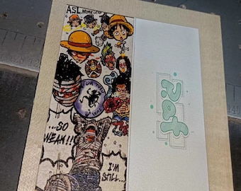 40mm Custom Fingerboard Deck Skin - UV-Resistant Wood Grip Art | Fade-Proof Design for DIY Skateboards & Skater Gifts