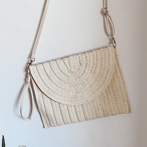 Rattan Clutch | Boho Clutch | Rattan Purse | Rattan Bag | Boho Bag | Wicker Clutch | Boho Gifts | Rattan Gifts