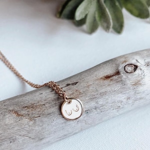 Boob Necklace, Feminist Necklace, Breast Necklace, Breast Cancer Survivor Necklace