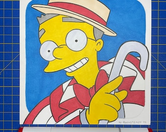 Sztuka pana Smithersa – Fan Art Simpsonów, Rysunek markerem Copic (6x6)