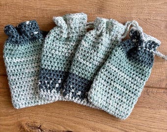 Handgemachte häkeln Tarot Tasche: Kordel Beutel aus Acryl