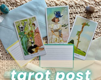 Personalisierte Tarot-Lesung per Post: Intuitive schriftliche Anleitung