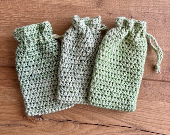 Handgemachte häkeln Tarot Tasche: Kordel Beutel aus Acryl