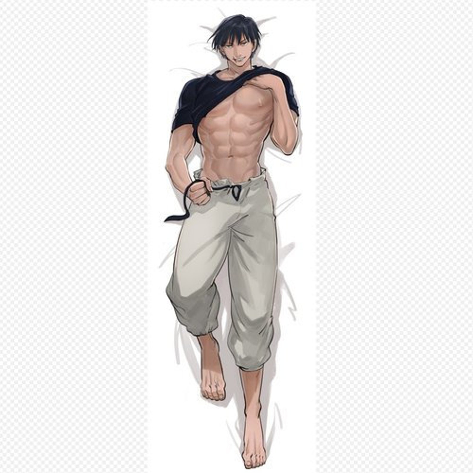 Jujutsukaisen Body Pillow Case Toji & Getodouble Sided Etsy