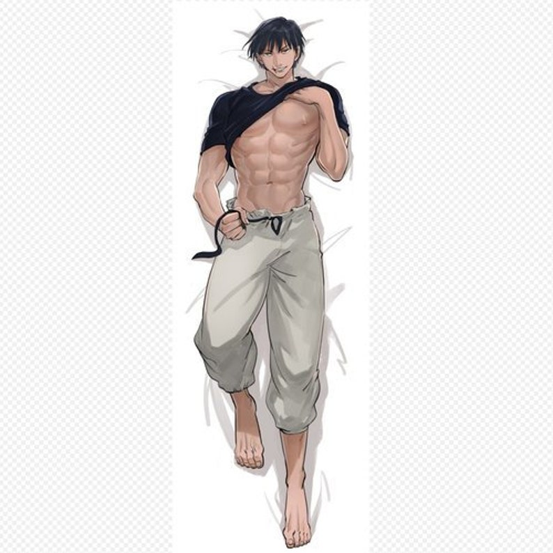 Jujutsukaisen Body Pillow Case Toji & Getodouble Sided Etsy