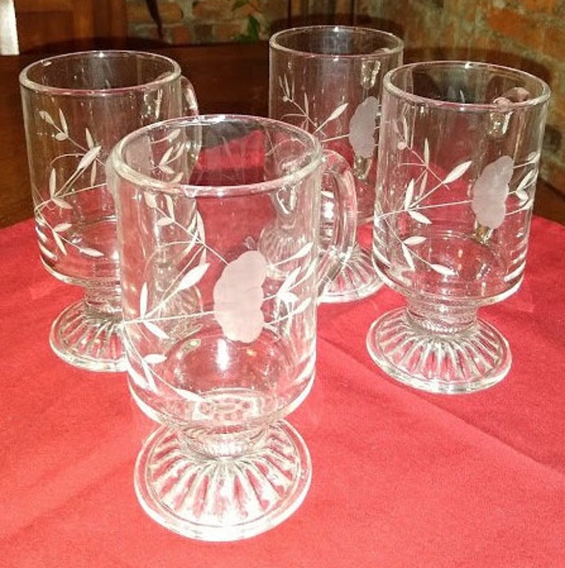 Tazas de café irlandesas Princess House Etsy México