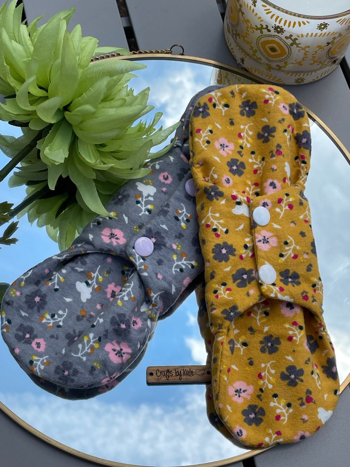 Individual Reusable Eco Friendly Sanitary Pads Etsy