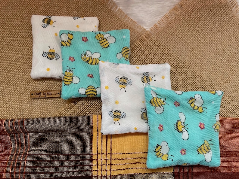 HoneyBee Collection Eco Cleaning Pads Handmade to order