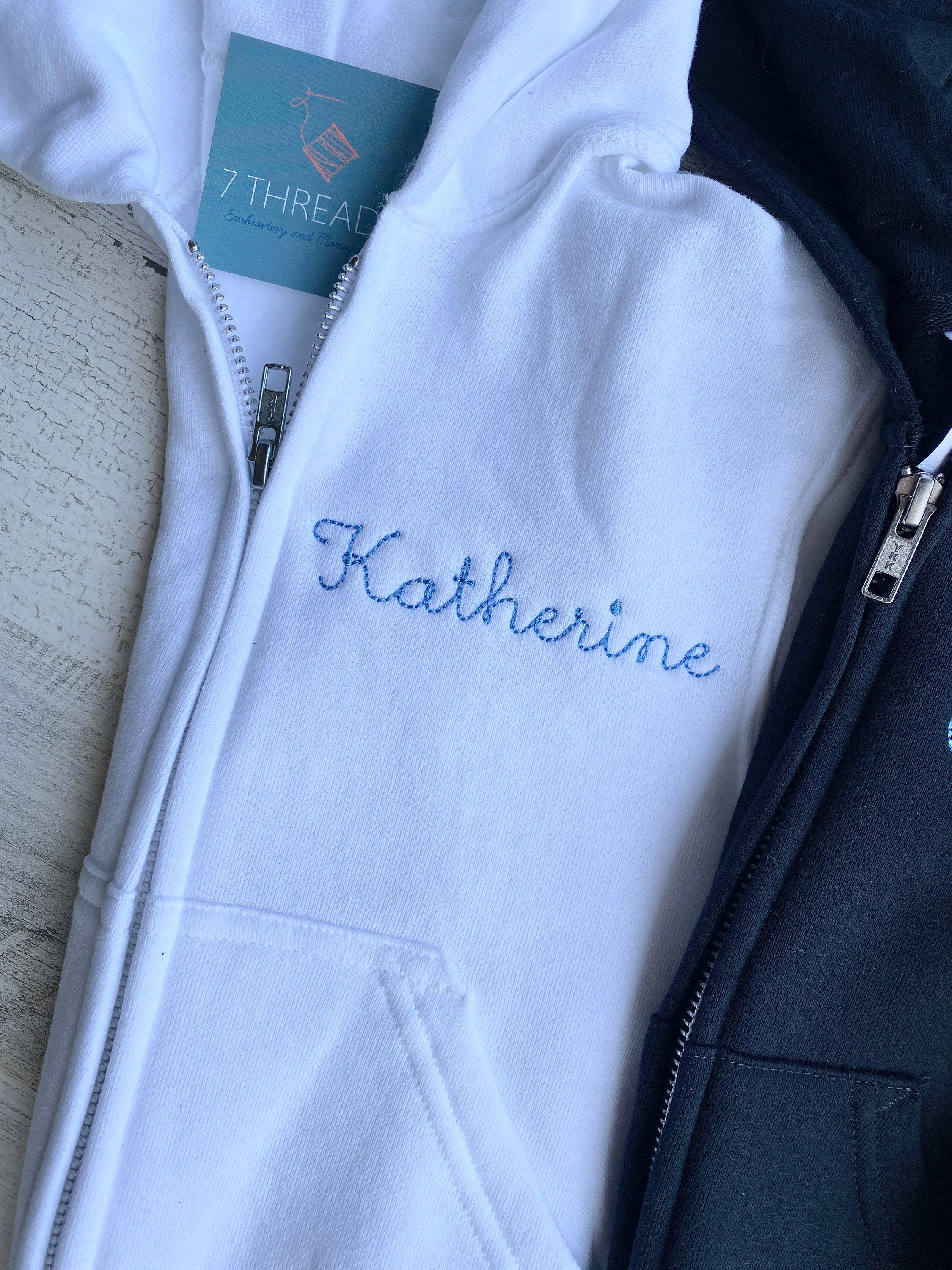 Custom Youth Zip Sweatshirt, Kids Zip up Hoodie, Embroidered Custom Youth Zip Sweatshirt, Kids Zip up Hoodie, Embroidered
