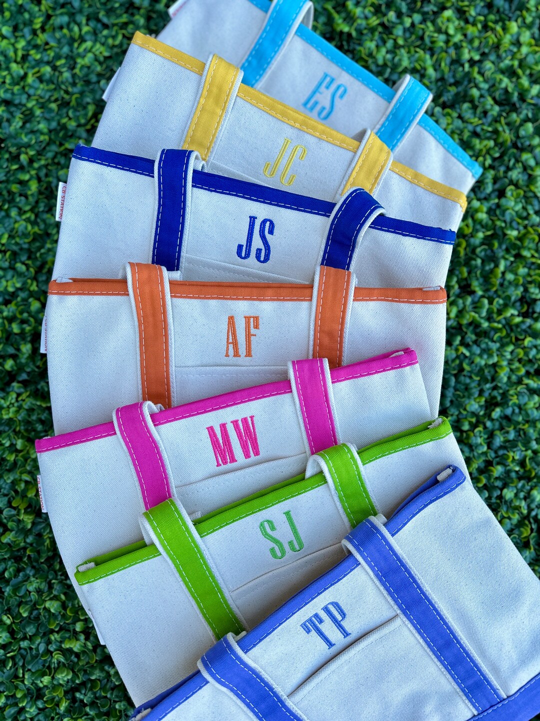 Personalized Mini Canvas Tote - Etsy