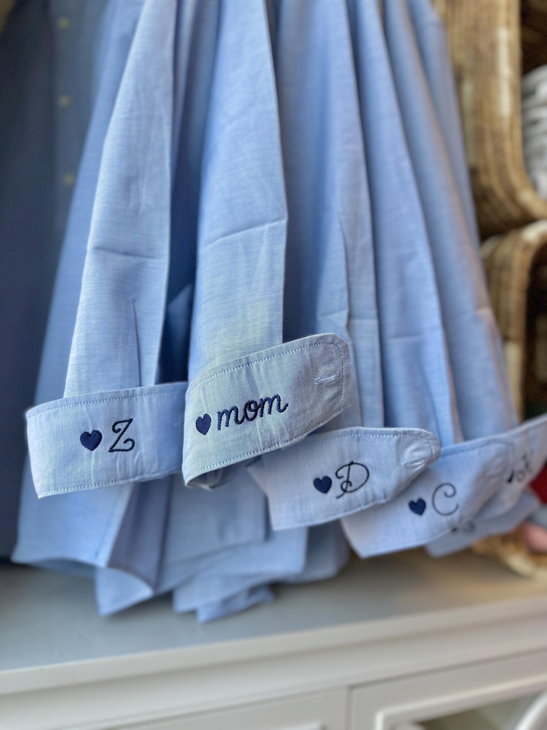 Button up Shirt With Personalized Cuff Detail, Shirts for Bridal Party ...
