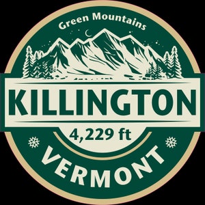 Killington Ski Mountain Decal