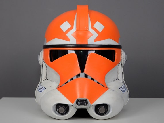 images Ahsoka Tano Clone Helmet 332nd legion clone trooper helmet ahsoka battalion star wars orange starwars asoka