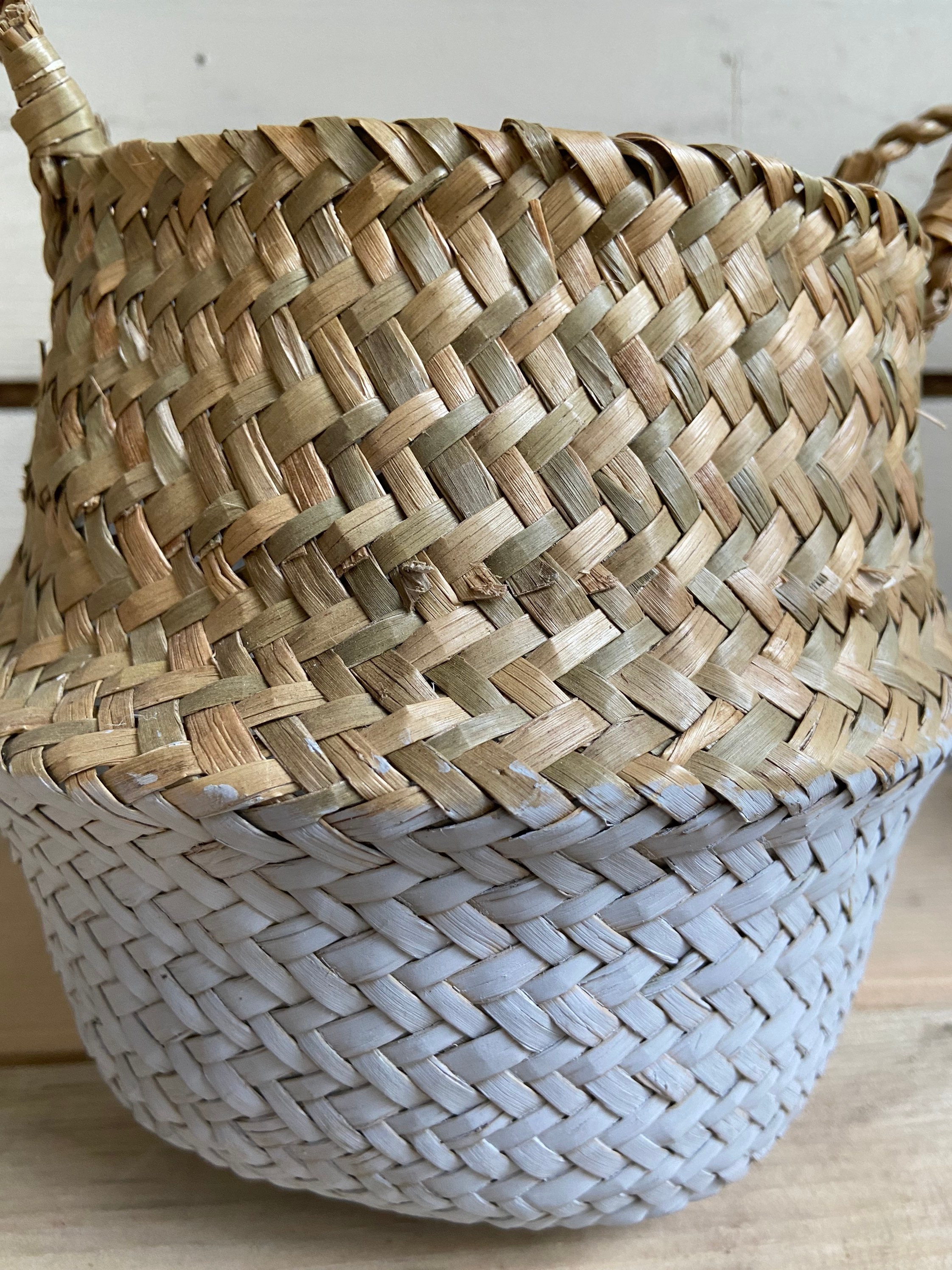 Lined Belly Basket Etsy