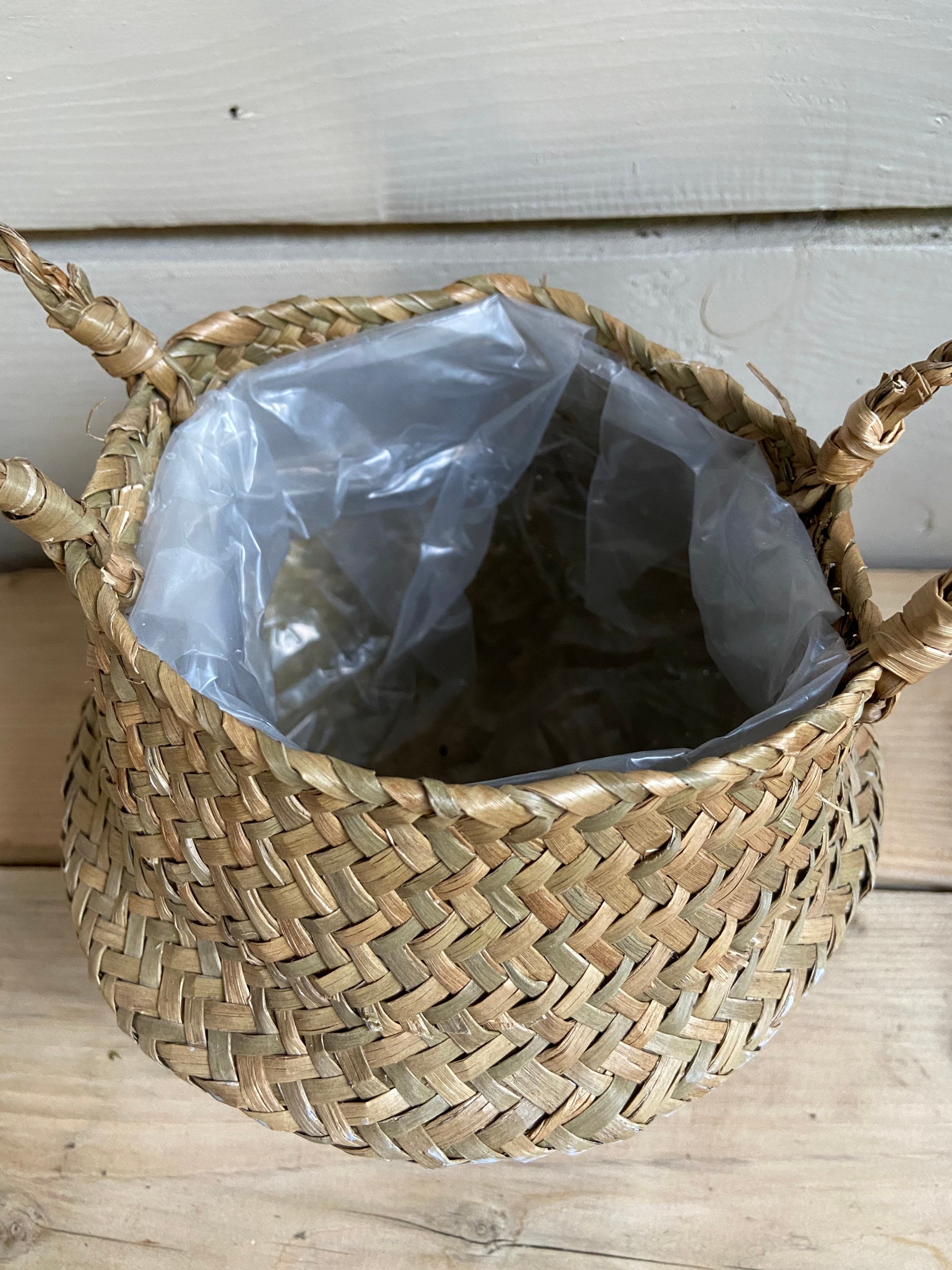 Lined Belly Basket Etsy