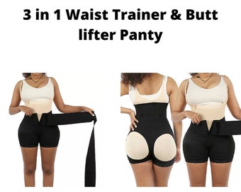 3 In 1 Butt Lifter and Waist trainer Panty