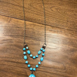 Turquoise Pendant Necklace