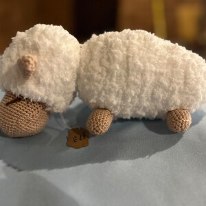 crochet lamb