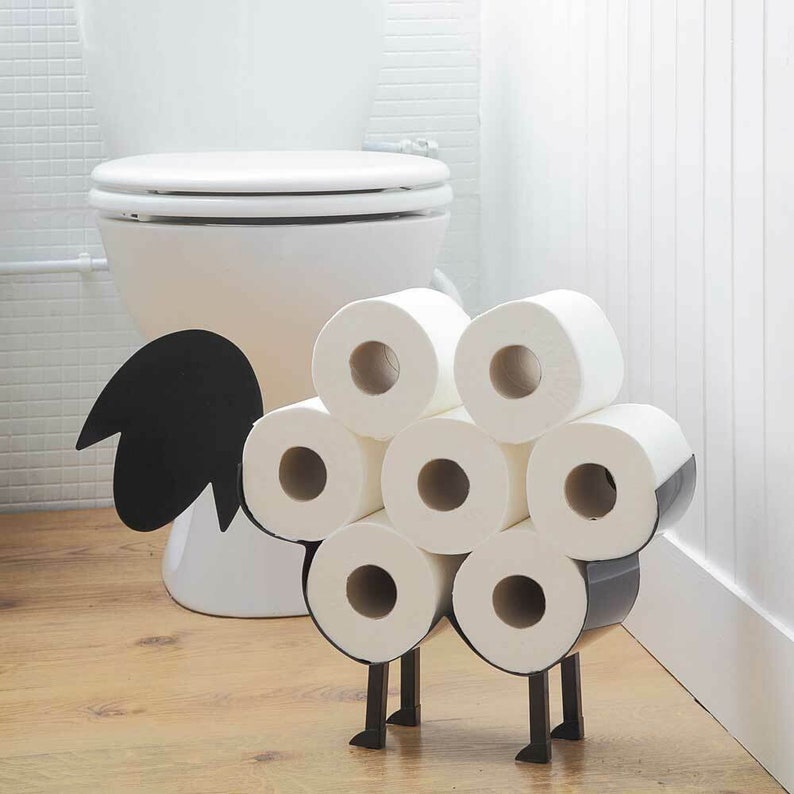 Baabara Toilet Roll Holder Sheep