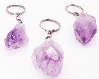 amethyst keyring