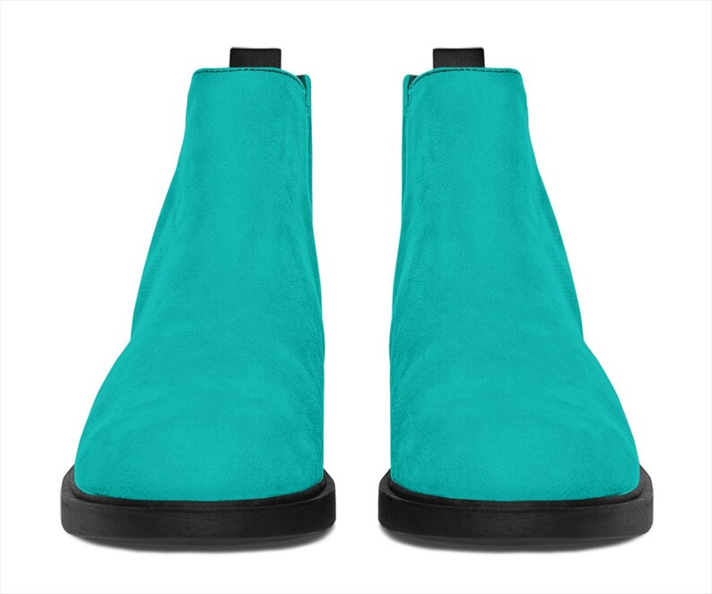 Psychedelic boots Girl boots Boho boots Blue Girl Women/'s boots Vegan boots Suede BootsCombat boots Bohemian Boots