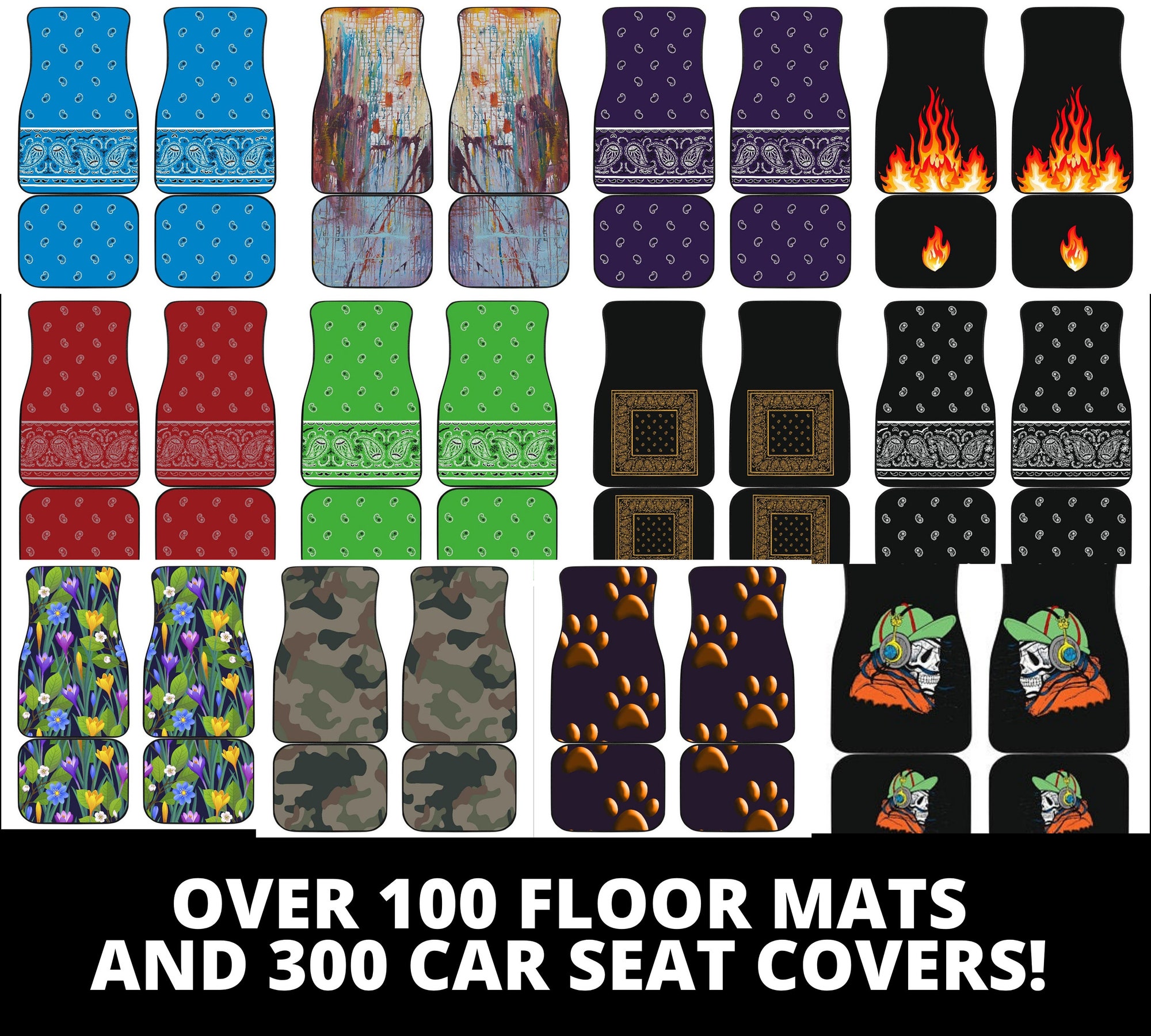 Discover Mandala Car seat cover