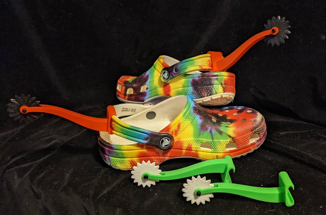 Croc Spurs, Spurs for Crocs, Shoes, Accessories, Funny, Gag, Ridiculous