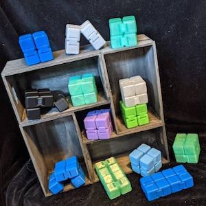 Infinity Square, keychain, gyroscope, fidget, cube, 3d printed, circle, toy, stocking stuffer, classroom, backpack, bookbag, gift, christmas