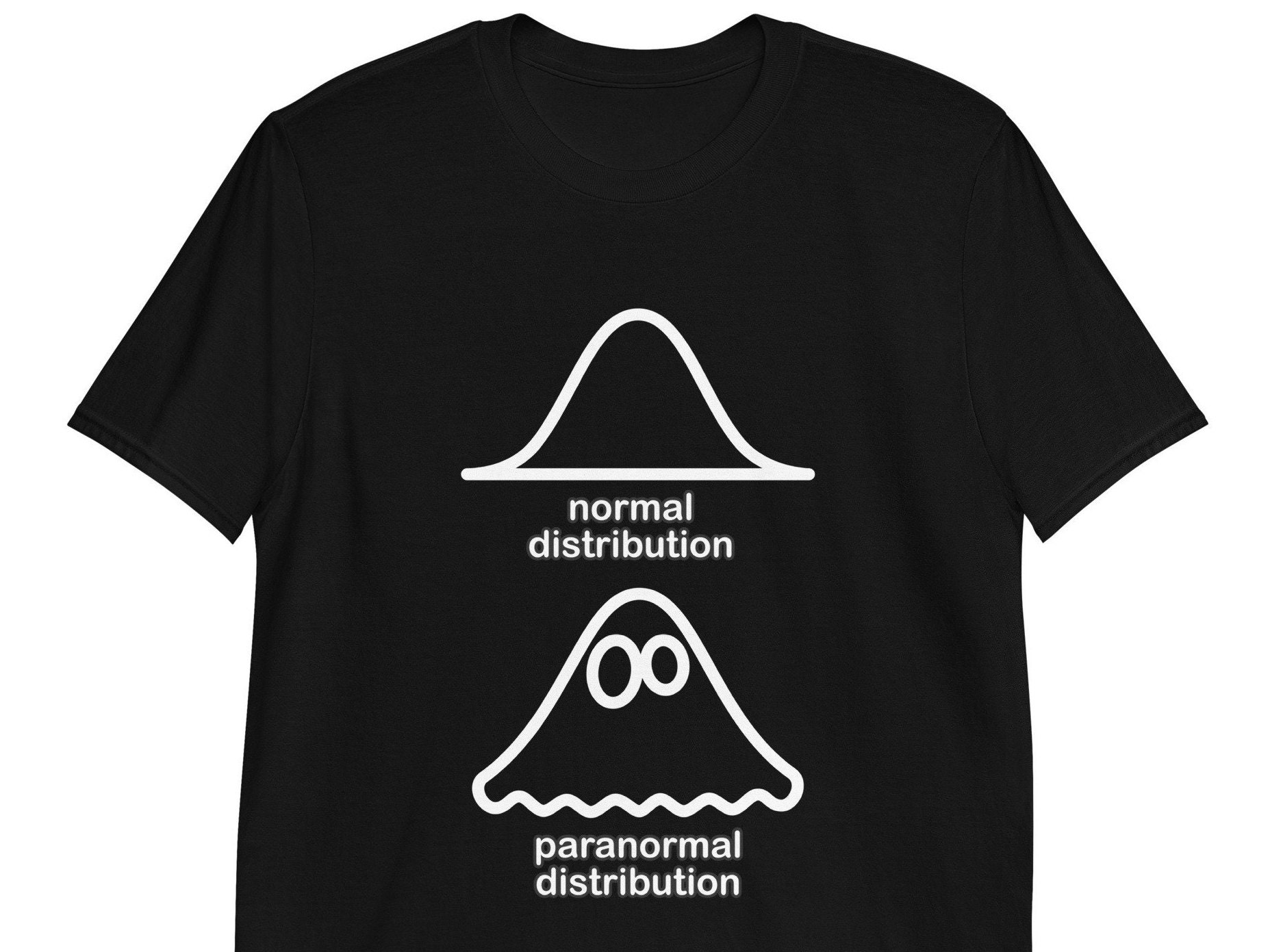Paranormal distribution — Unisex Nerd T-Shirt
