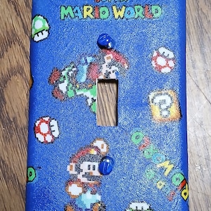 Super Mario 1-Light Switch Plate Cover
