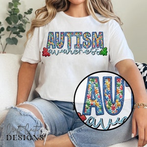 Autism Awareness Puzzle Piece Digital Download