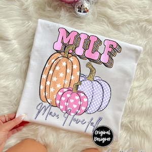 MILF Man I love fall PNG Digital Download