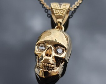 Polished 14k White Gold Open Back Skull And Crossbones Pendant 20x9mm Polished 14k White Gold Open Back Skull And Crossbones Pendant 20x9mm