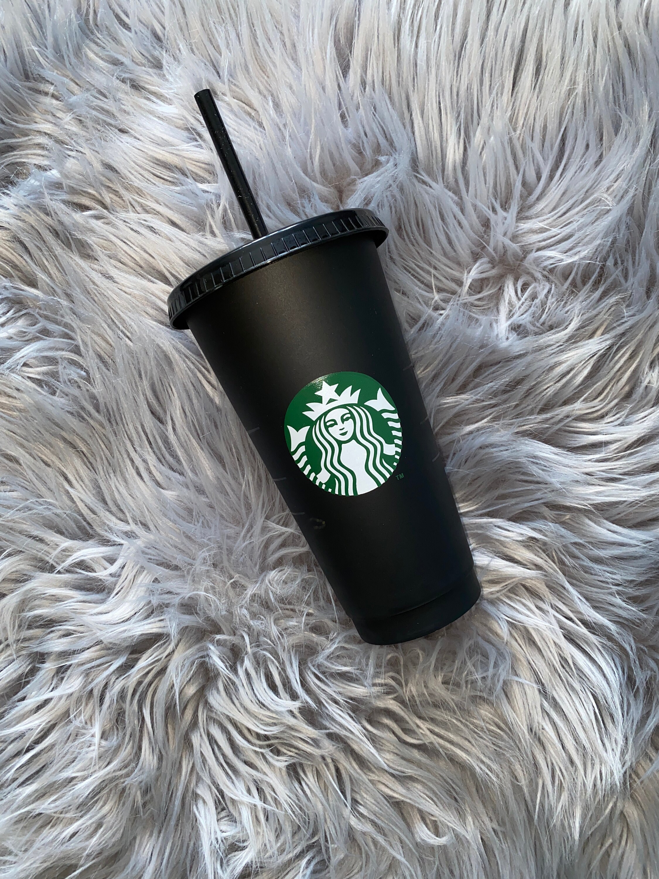 24oz Plain Starbucks Cold Cup Etsy