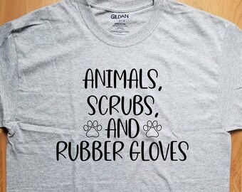 vet tech shirts