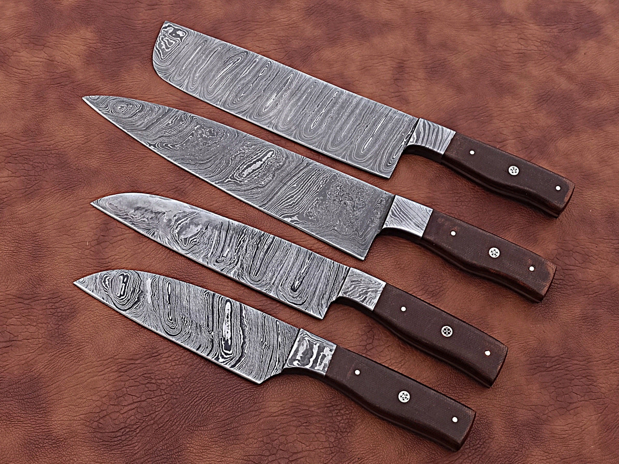 RK-434 Beautiful Damascus Chef Knife Kitchen knife for sale