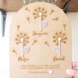 file digitale della festa della mamma, regalo personalizzato per la mamma, mamma in formato SVG, semi di piante madri, ti amo mamma vettore