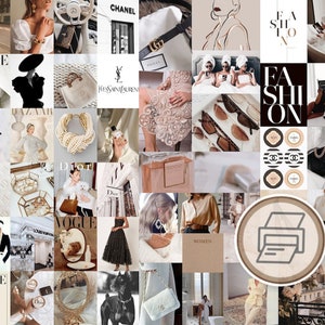 Modecollageset Trendy Aesthetic Wall Collage PRINTS 66 stuks