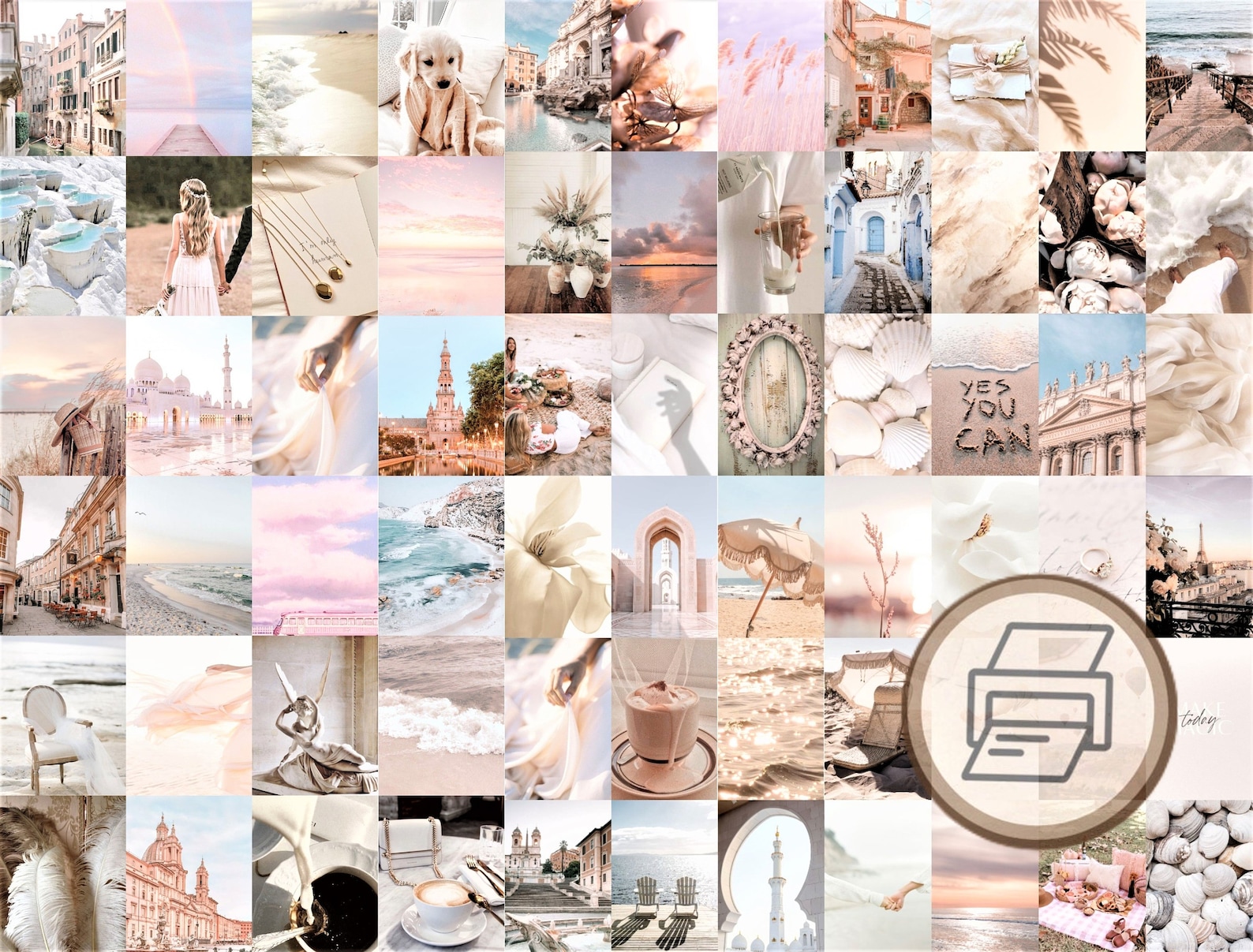 Wall Collage Kit Nude Collage Kit Tezza Collage Kit PRINTS 65 Etsy