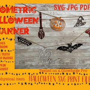 Halloween geometric laser cut file