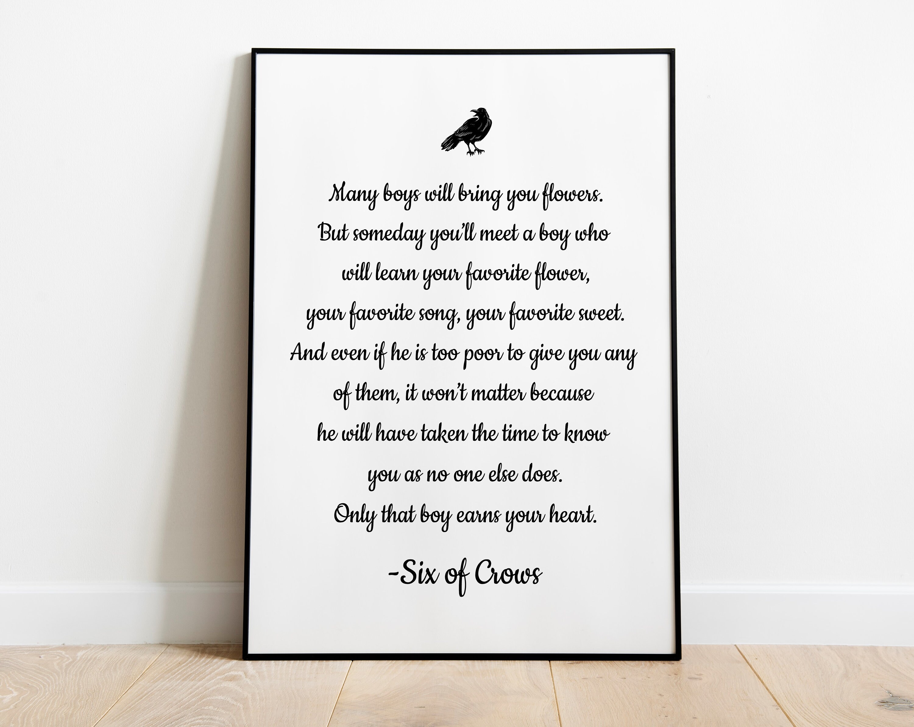 Grishaverse Instant Download Six of Crows by Leigh Bardugo Aesthetic Quote Decor Bookish Art Prints Many boys will buy you flowers Grishaverse Instant Download Six of Crows by Leigh Bardugo Aesthetic Quote Decor Bookish Art Prints Many boys will buy you flowers