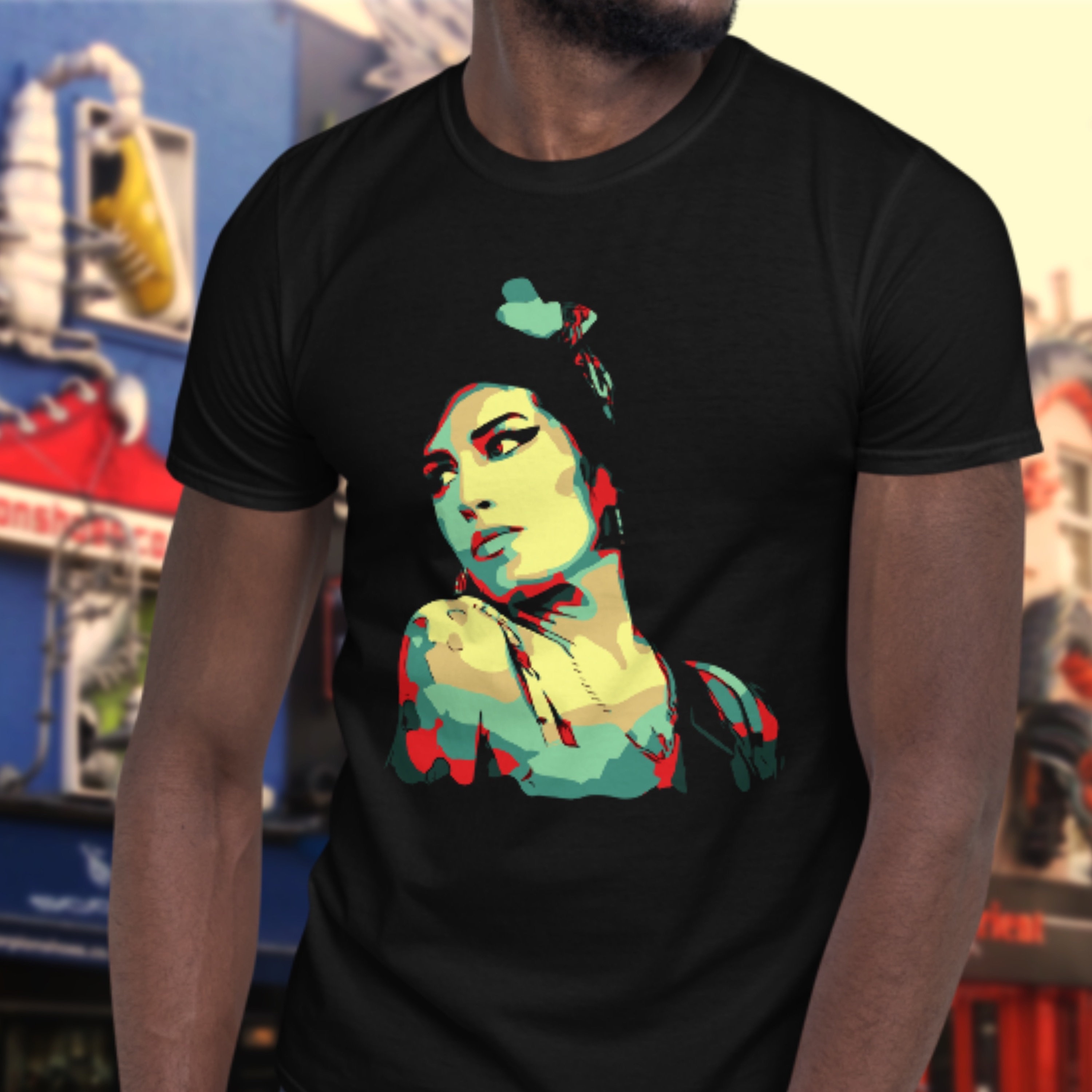 Amy Winehouse Original Art T Shirt Etsy.de