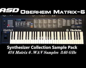 ASD Oberheim Matrix-6 WAV Synthesizer Sample Pack - Etsy
